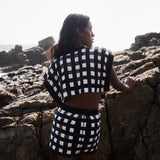 Linen Checkered Co-ord