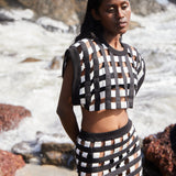 Linen Checkered Co-ord