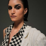 Checkered Crop Top