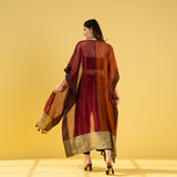 Colour Blocked Kaftan