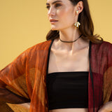 Colour Blocked Kaftan