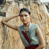 Belted Gilet co-ord set