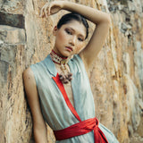 Belted Gilet co-ord set