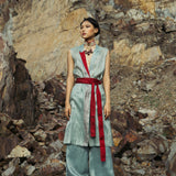 Belted Gilet co-ord set