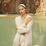 Ivory Knot Shrug