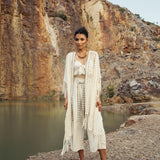 Natural Coloured Fringe Set