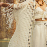 Fringe Kimono