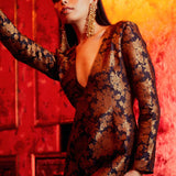Brocade Dress
